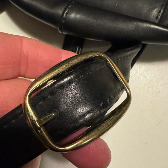 High End Branson Bennett Supple Leather Women’s Small Backpack MINTY - Picture 9 of 11